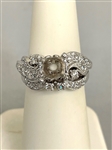 Platinum and Diamond Wedding Ring Set