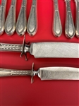 (25) Gorham Sterling Silver Knives Edgeworth 1922