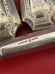 (21) Durgin Colfax and Fairfax 1922 Sterling Silver Handled Knives