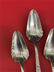 (5) Rockford Silver Plate Co. Rockford Three Silver Plate Grapefruit Spoons