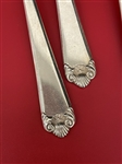 (8) Pieces Watson Sterling Silver George II Flatware Pieces