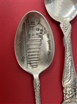 (4) Los Angeles Sterling Silver Souvenir Spoons