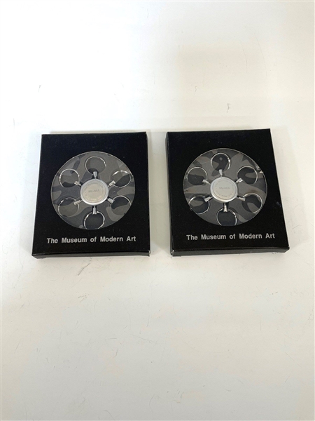 Museum of Modern Art NY Key Rings in Original Boxes