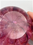 (2) Glass Paperweights Including Eickholt Egg