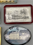 (5) Paperweight Souvenir Blocks
