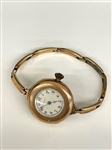 10k Gold Elgin Wristwatch Wadsworth Case