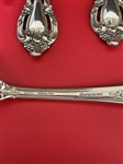 (14) Lunt Sterling Silver Eloquence Salad Forks