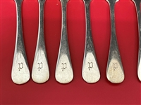 (12) Mappin and Webb Sterling Silver Spreaders 