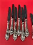 (9) Lunt Eloquence Sterling Silver Pieces