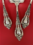 (3) Lunt Eloquence Sterling Silver Sauce Ladles