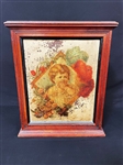 Early Advertising Medicine/Grocery Store Cabinet
