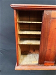 Early Advertising Medicine/Grocery Store Cabinet