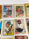 (15) Autographed Baseball Trading Cards No COA's