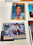 (15) Autographed Baseball Trading Cards No COA's