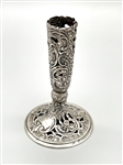 German Silver Hanau Bud Vase Possibly Wolf and Knell