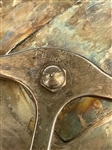 E.B. Rogers Silver Plate Wine Cart