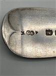 (2) Sterling Silver Berry Serving Spoons 19th Century