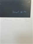 Michael Short Signed Military Lithograph The Eyes of Eagles