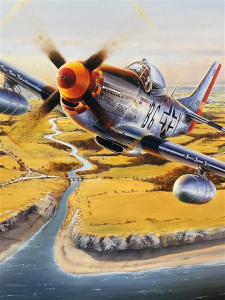 Michael Short Signed Military Lithograph: Tigers Turn the Tide"