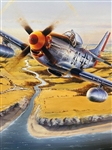 Michael Short Signed Military Lithograph: Tigers Turn the Tide"