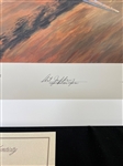 Ross Buckland Signed Military Lithograph Front Row Seats