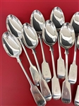 (66) Piece Elkington and Co. Sterling Silver Flatware Set c.1900