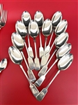(66) Piece Elkington and Co. Sterling Silver Flatware Set c.1900