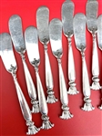 (72) Piece Wallace Sterling Silver Flatware Set Romance of the Seas 