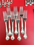 Birks Sterling Silver Flatware Set Chantilly Pattern