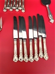 Birks Sterling Silver Flatware Set Chantilly Pattern