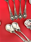 (88) Piece Lunt Sterling Silver Flatware Set Eloquence
