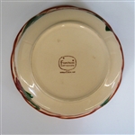 Franciscan Earthenware Apple Serving Platter and Bowl