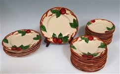 Franciscan Earthenware Apple Plates Lot