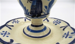 Quimper Faience Tea Coffee Cups and Egg Cup
