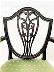 Pair of Federal Shield Arm Chairs