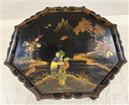 Japanned 19th Victorian Tilt Top Table
