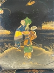 Japanned 19th Victorian Tilt Top Table