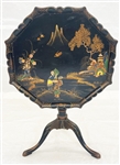 Japanned 19th Victorian Tilt Top Table