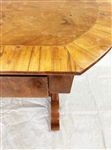 Scandinavian One Drawer Library Table