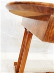 Scandinavian One Drawer Library Table