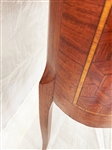 French 19th Century Mahogany and Fruitwood Breccia Marble Secretaire