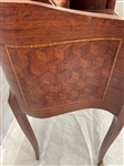 French 19th Century Mahogany and Fruitwood Breccia Marble Secretaire