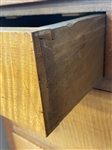 Tiger Maple Seven Drawer Dresser