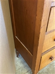Tiger Maple Seven Drawer Dresser