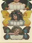 1904 Chromolithograph Four Panel Calendar