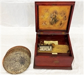 Regina Music Box Co. and Metal Discs. 