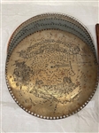19th Century Polyphon Music Box With Metal Discs