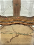 Unusual Shape Dore' Bronze Mounted Vitrine