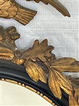 Federal Oval Mirror Eagle Gilt Top