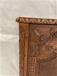 Federal Oak Twin Bed With Rails